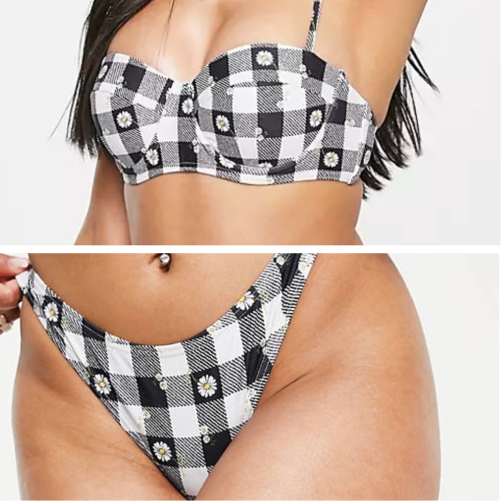 ASOS - South Beach bikini set top & bottoms - NWT (size 12 BOTH)